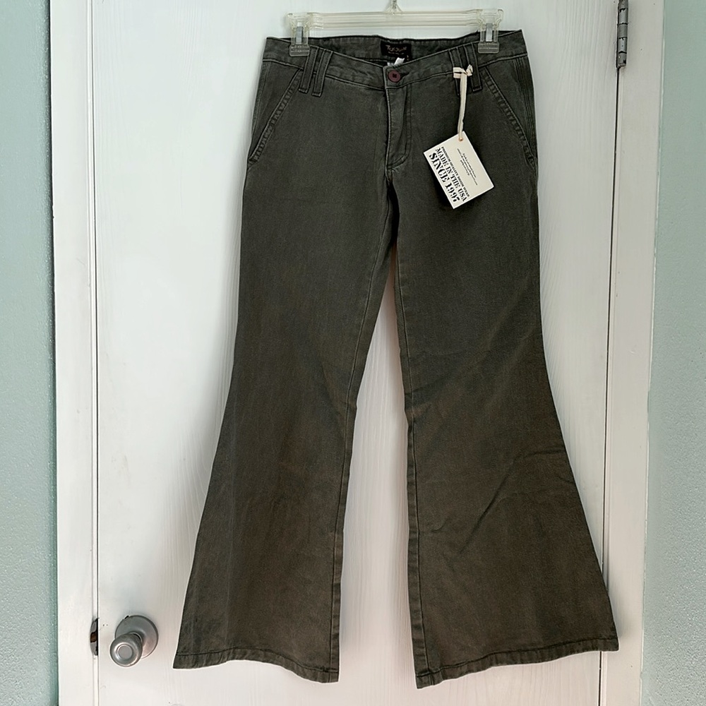 Vintage Truck jeans super low rise khackis